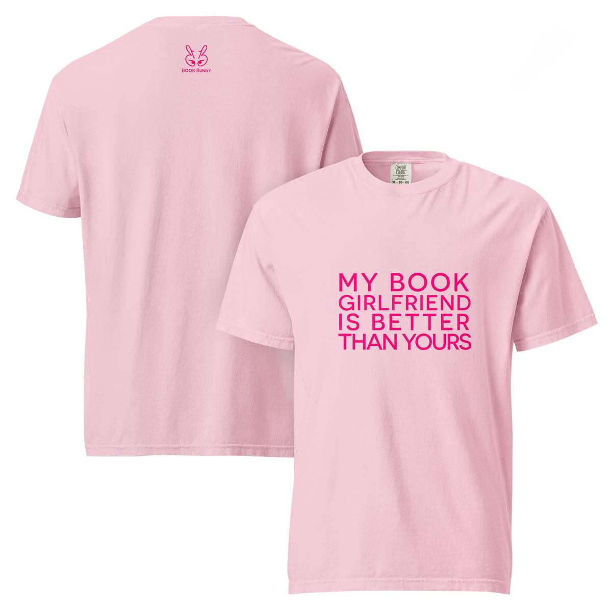 My Book Girlfriend | Comfort Colors 1717 | Adult Ringspun Cotton Tee