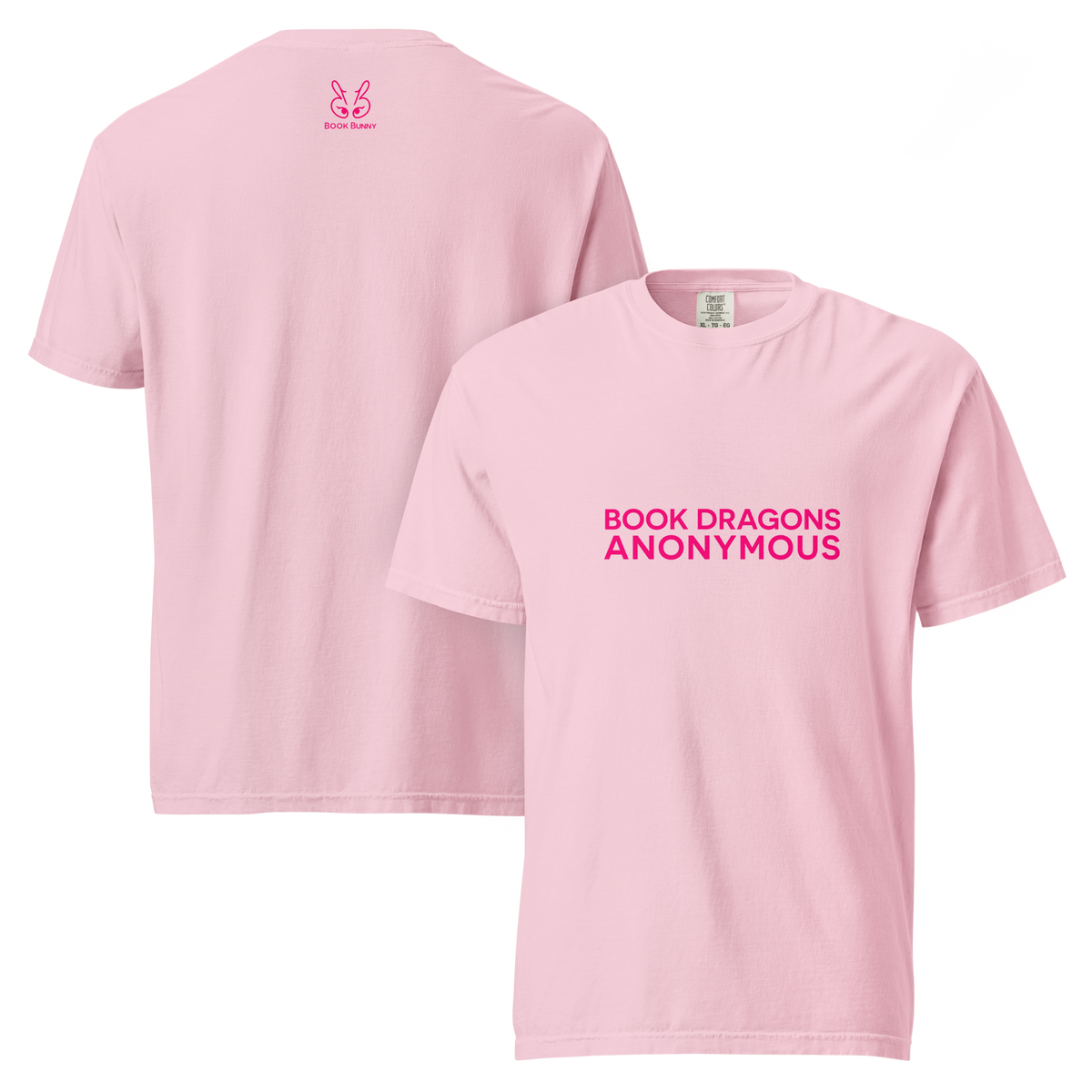 Book Dragons Anonymous | Comfort Colors 1717 | Adult Ringspun Cotton Tee