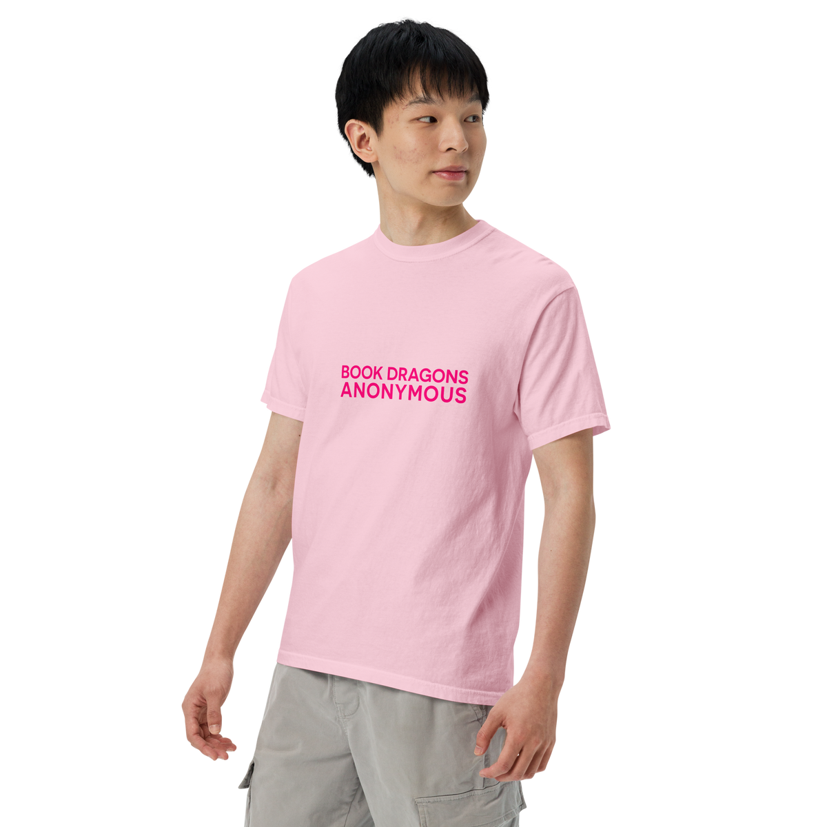 Book Dragons Anonymous | Comfort Colors 1717 | Adult Ringspun Cotton Tee