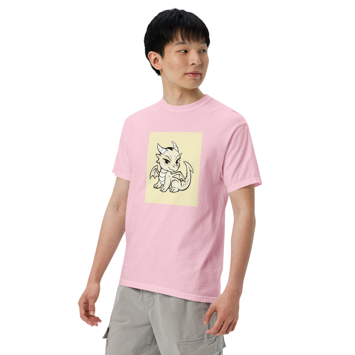 Darcy Dragon Color Block | Comfort Colors 1717 | Adult Ringspun Cotton Tee