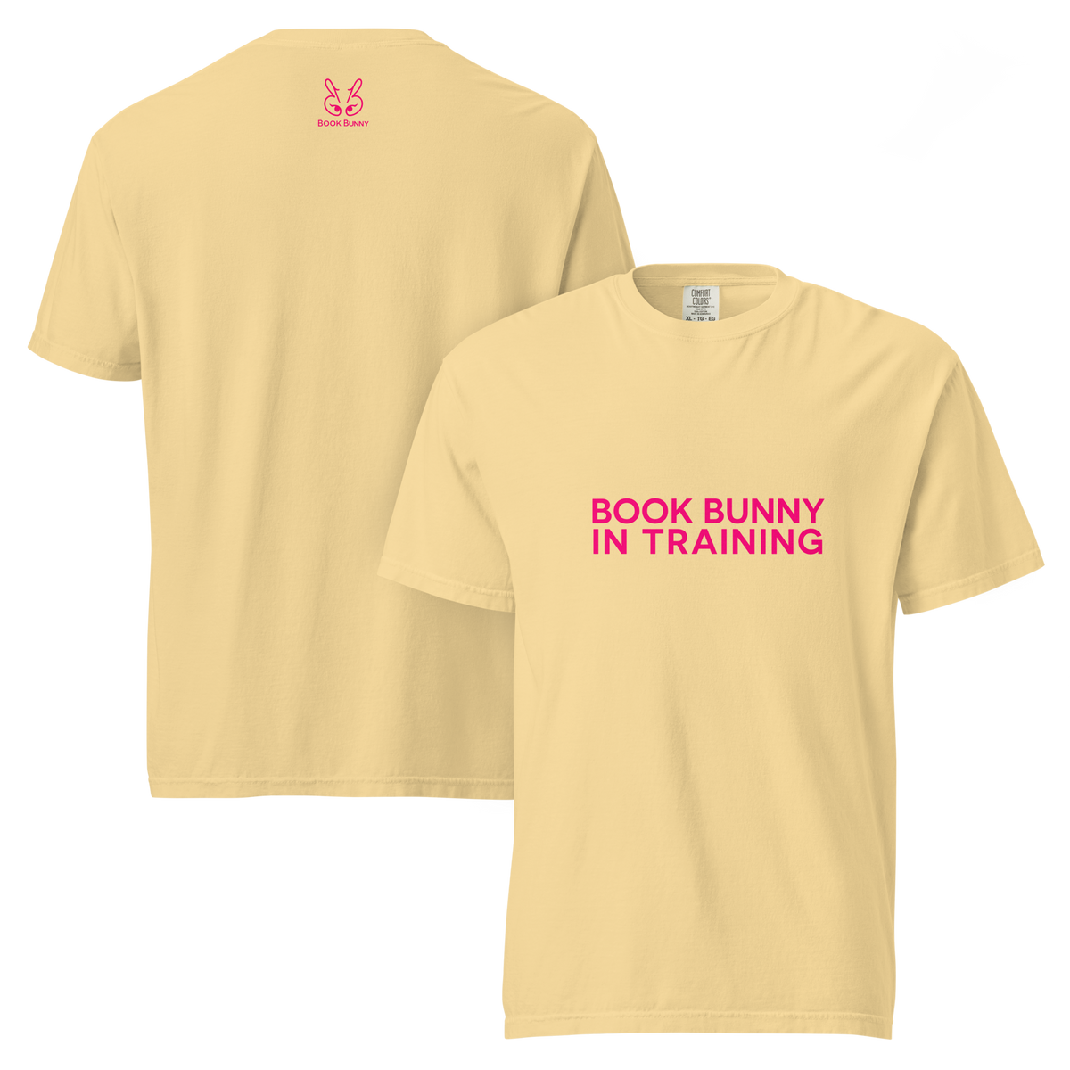 Book Bunny In Training | Comfort Colors 1717 | Adult Ringspun Cotton Tee