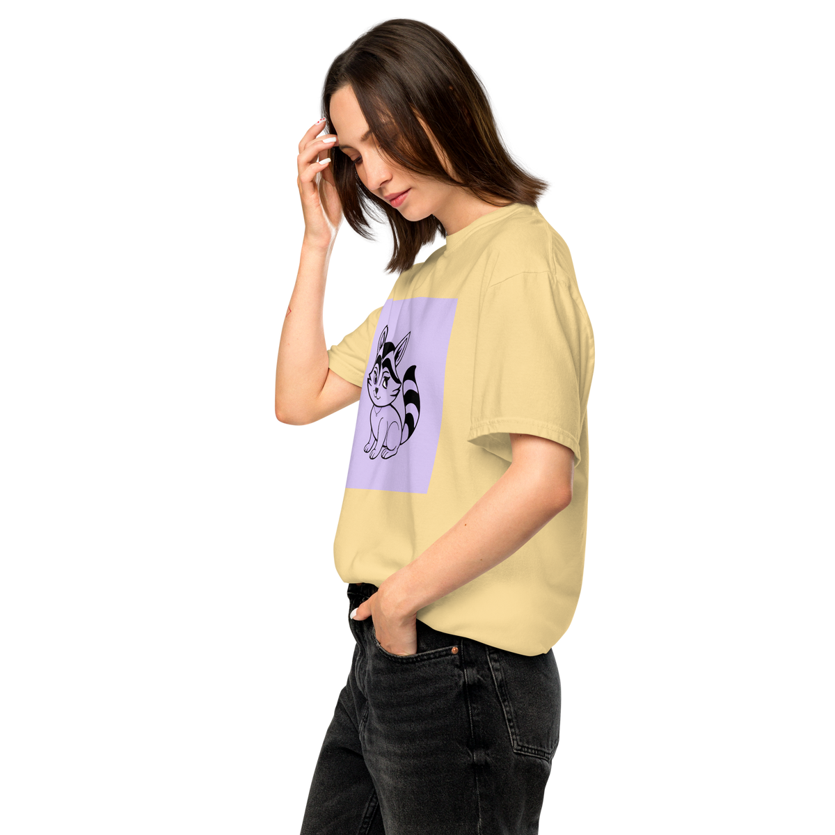Tilly Page Color Block | Comfort Colors 1717 | Adult Ringspun Cotton Tee