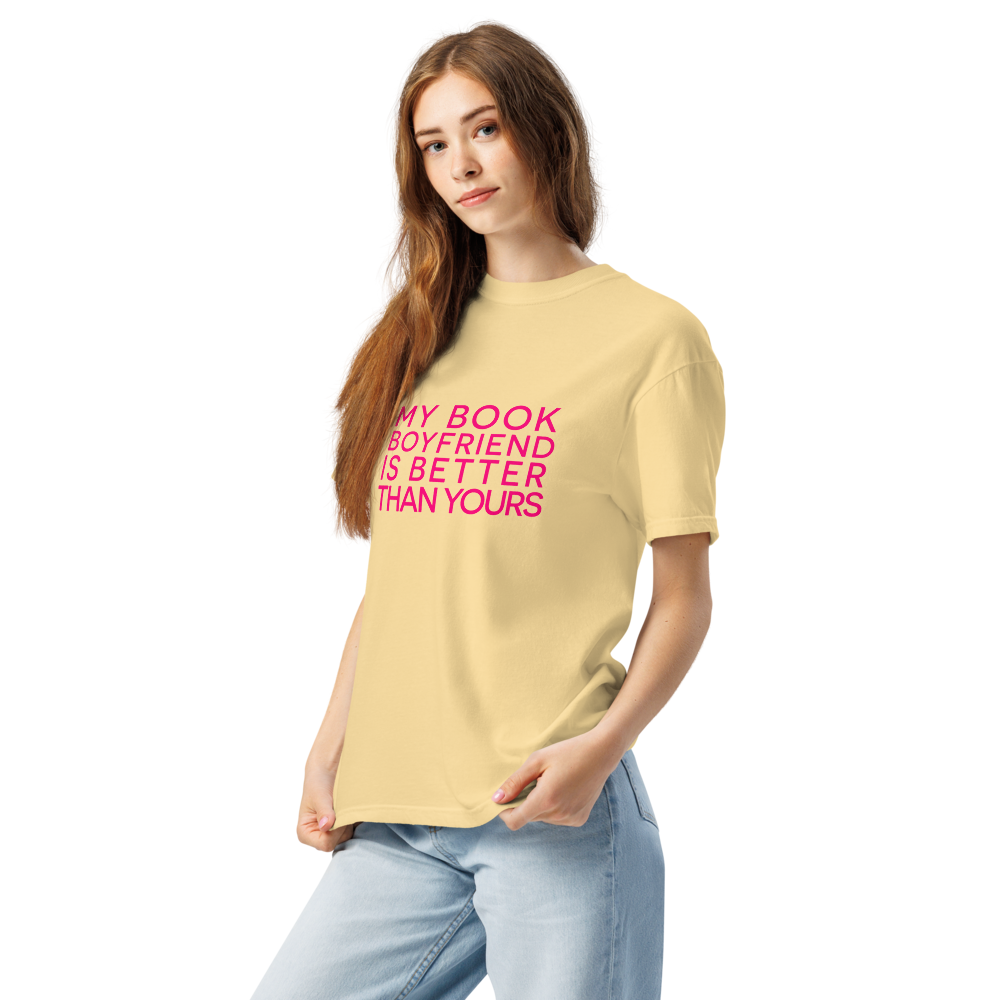 My Book Boyfriend | Comfort Colors 1717 | Adult Ringspun Cotton Tee