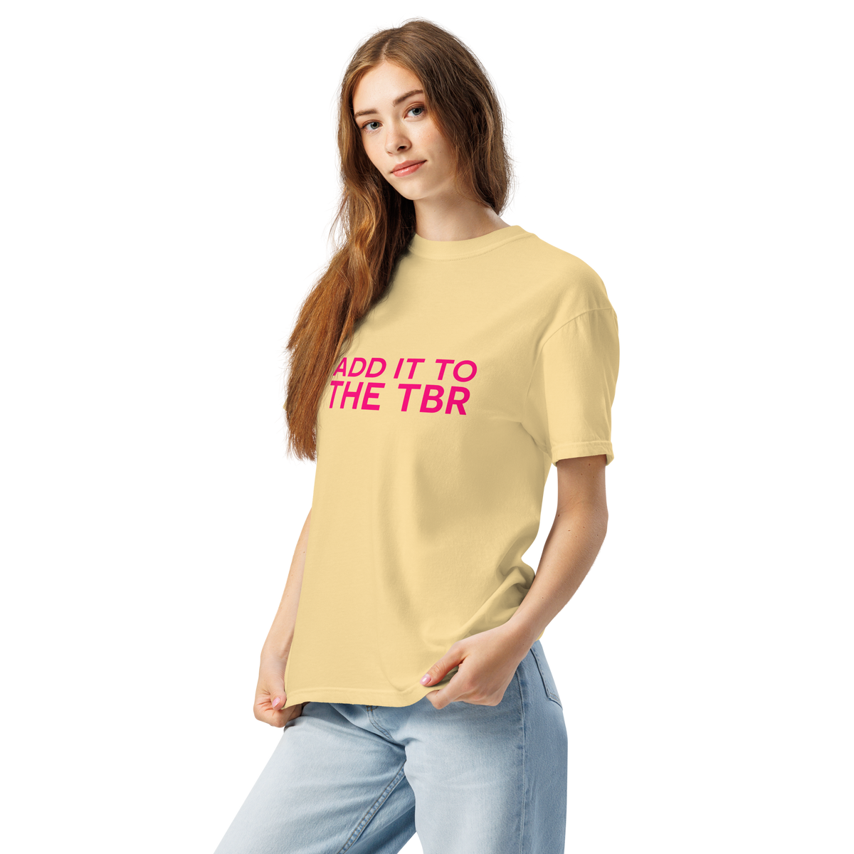 Add It To The TBR | Comfort Colors 1717 | Adult Ringspun Cotton Tee