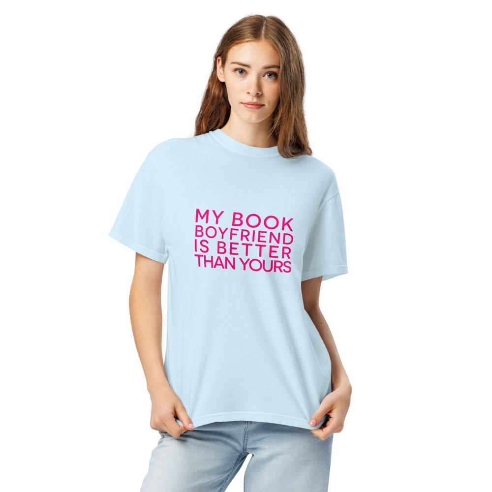 My Book Boyfriend | Comfort Colors 1717 | Adult Ringspun Cotton Tee
