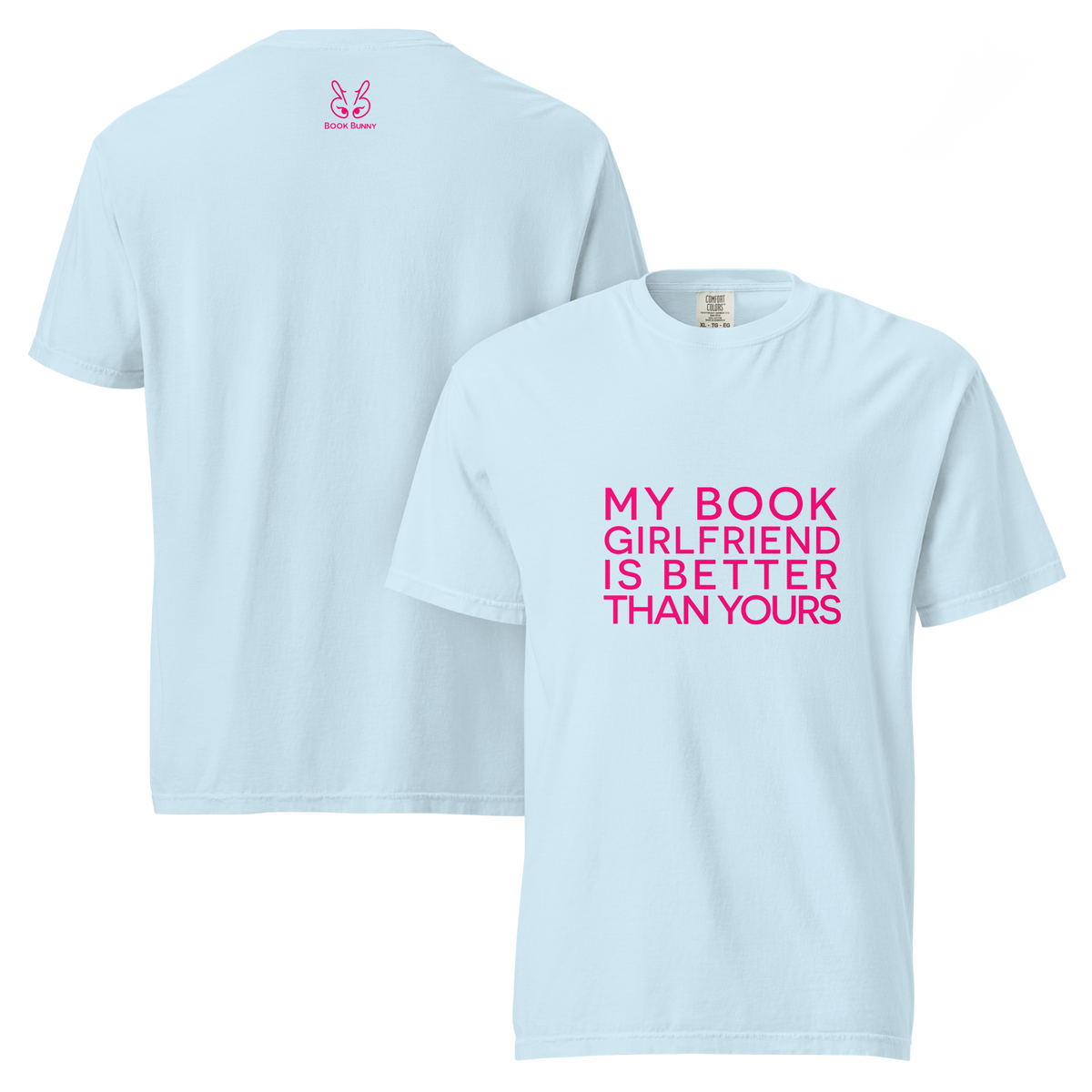 My Book Girlfriend | Comfort Colors 1717 | Adult Ringspun Cotton Tee
