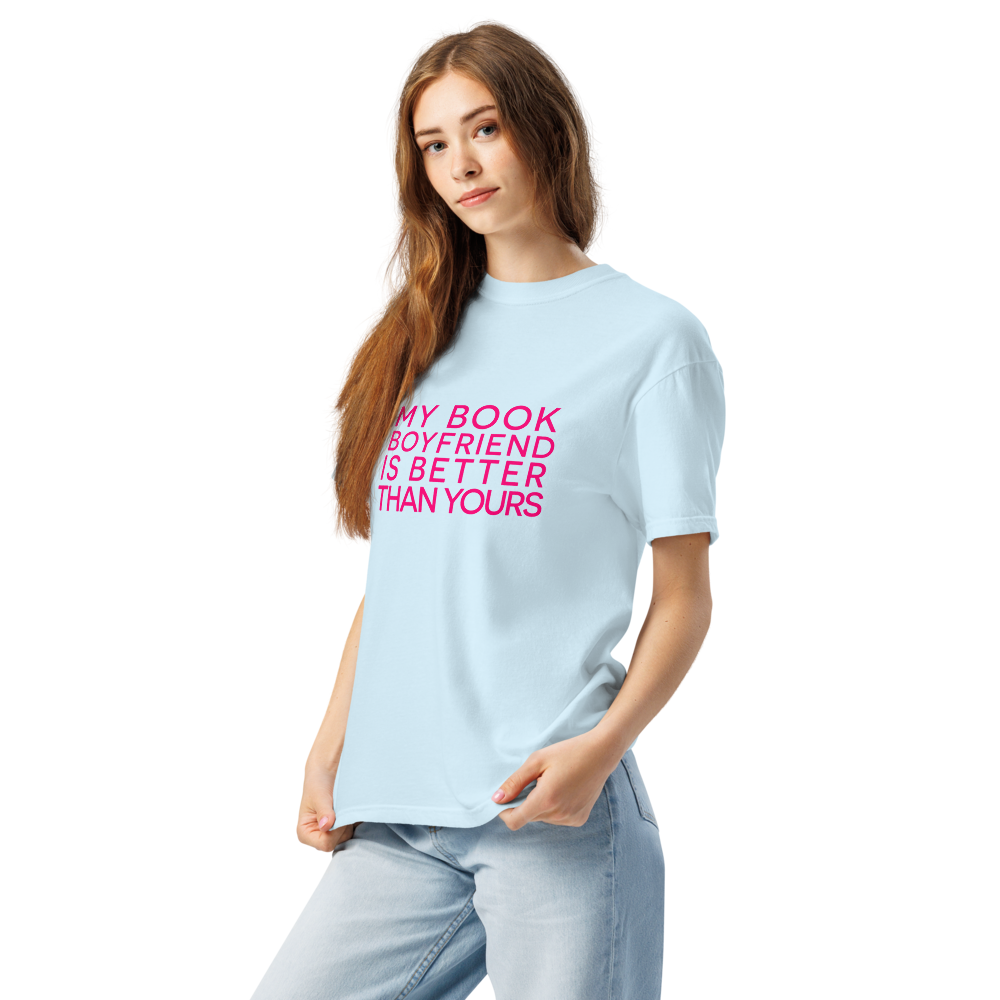 My Book Boyfriend | Comfort Colors 1717 | Adult Ringspun Cotton Tee