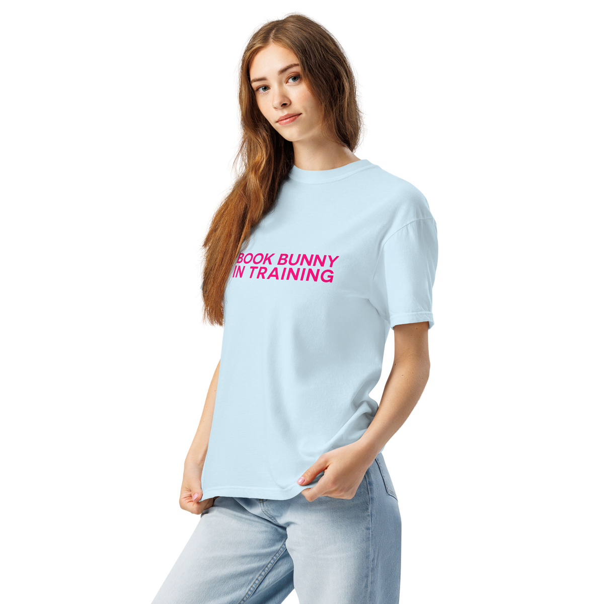 Book Bunny In Training | Comfort Colors 1717 | Adult Ringspun Cotton Tee