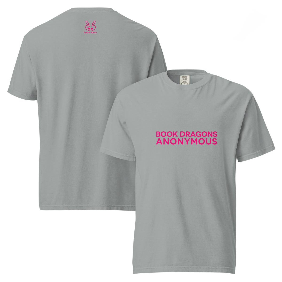 Book Dragons Anonymous | Comfort Colors 1717 | Adult Ringspun Cotton Tee