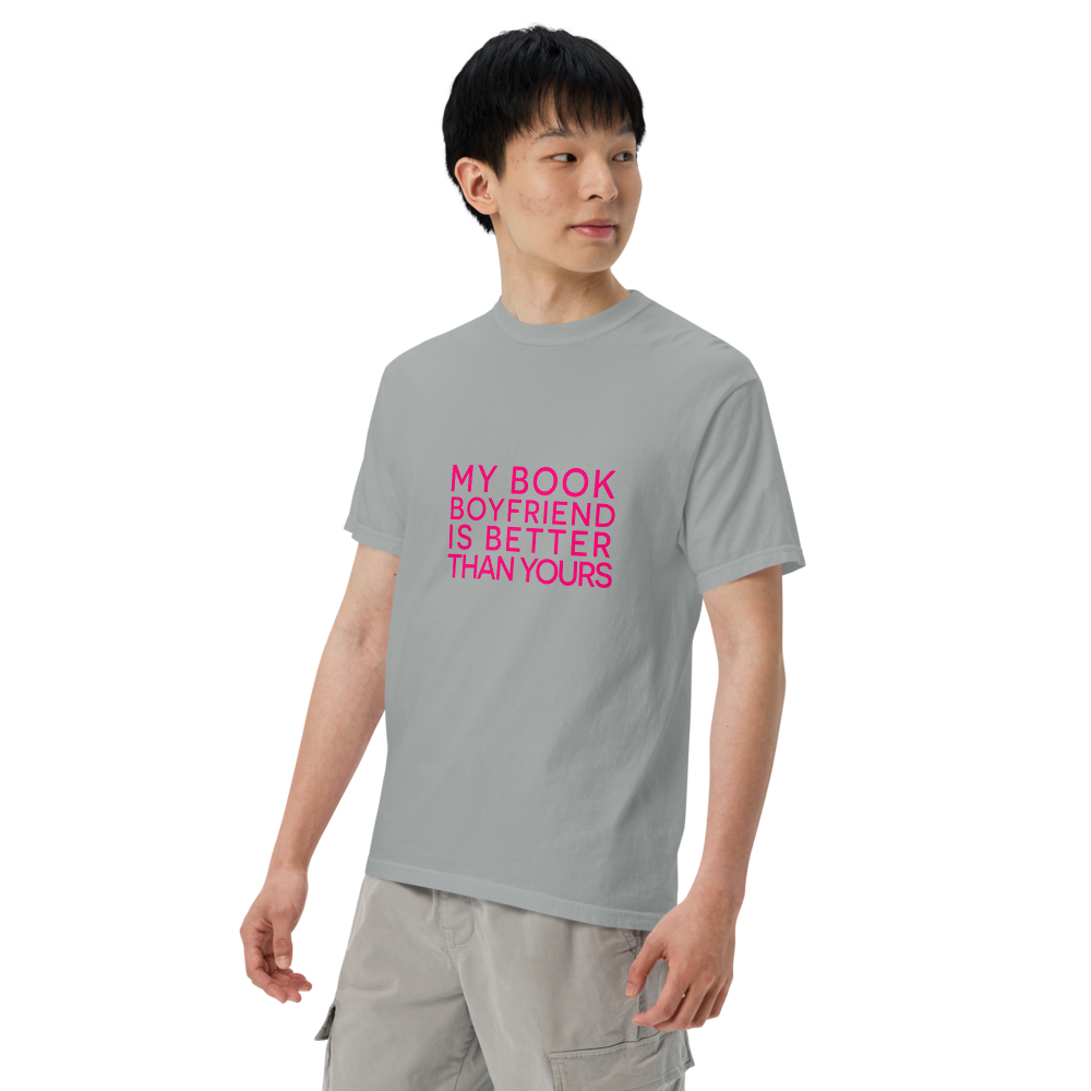 My Book Boyfriend | Comfort Colors 1717 | Adult Ringspun Cotton Tee