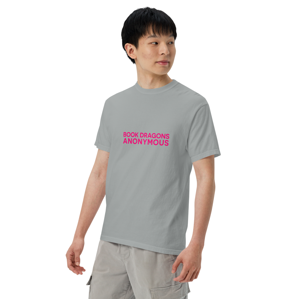 Book Dragons Anonymous | Comfort Colors 1717 | Adult Ringspun Cotton Tee
