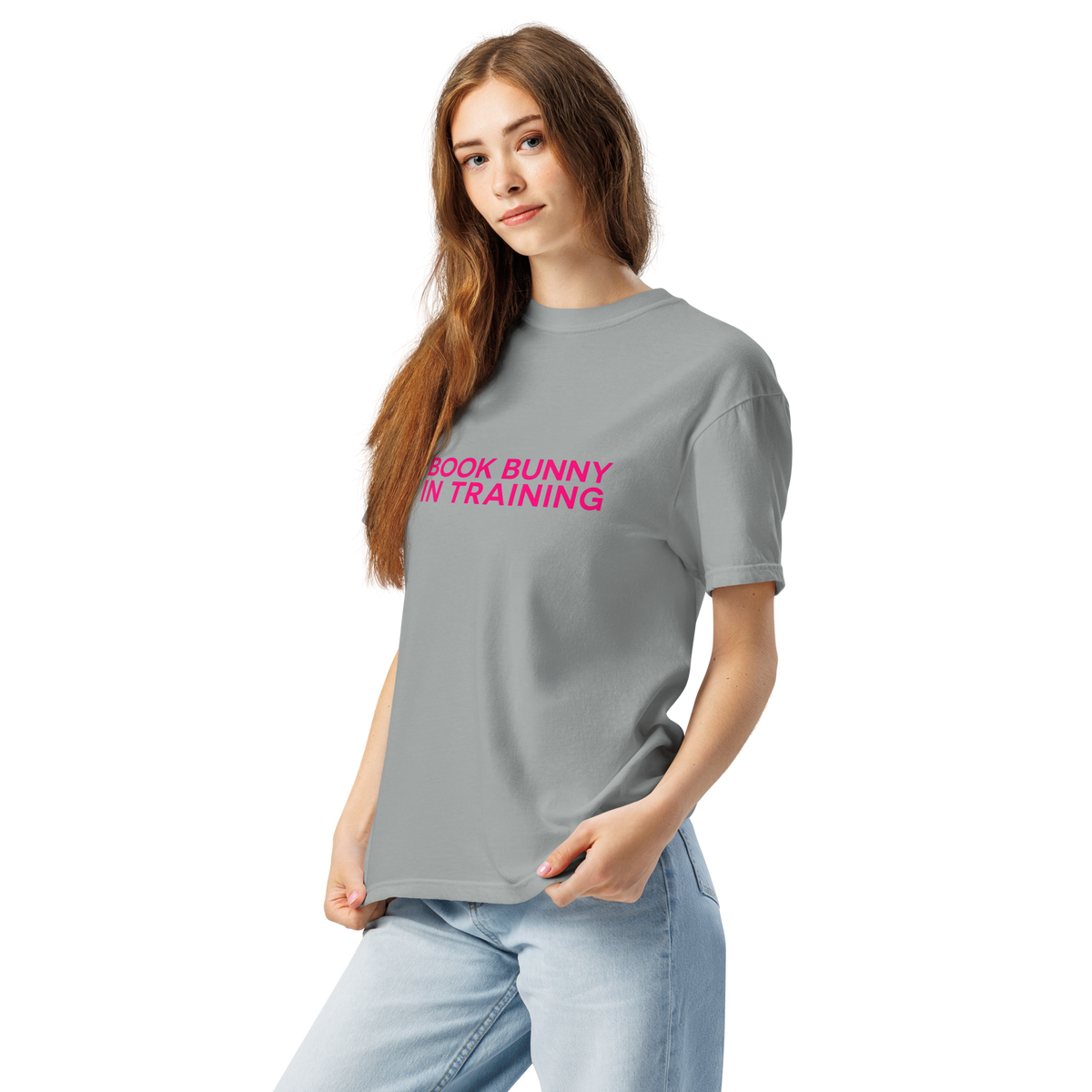 Book Bunny In Training | Comfort Colors 1717 | Adult Ringspun Cotton Tee