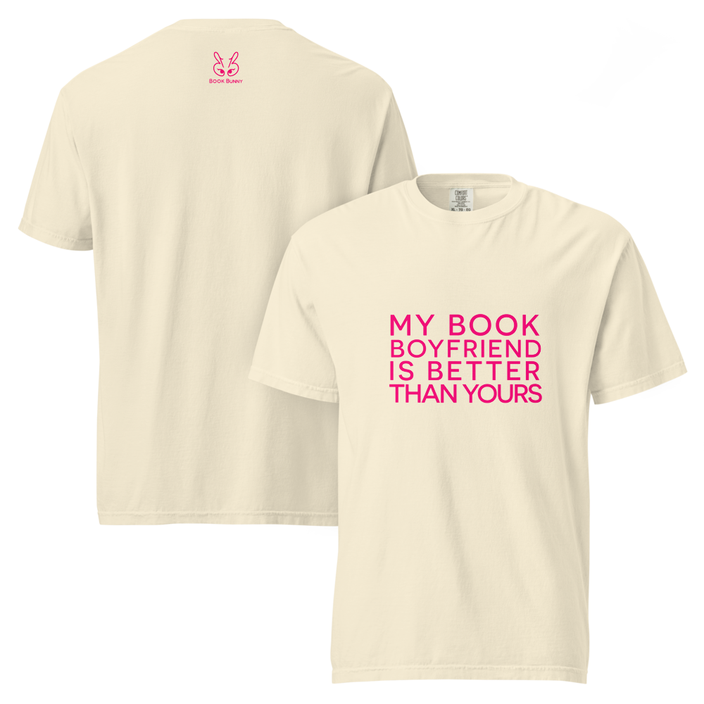 My Book Boyfriend | Comfort Colors 1717 | Adult Ringspun Cotton Tee
