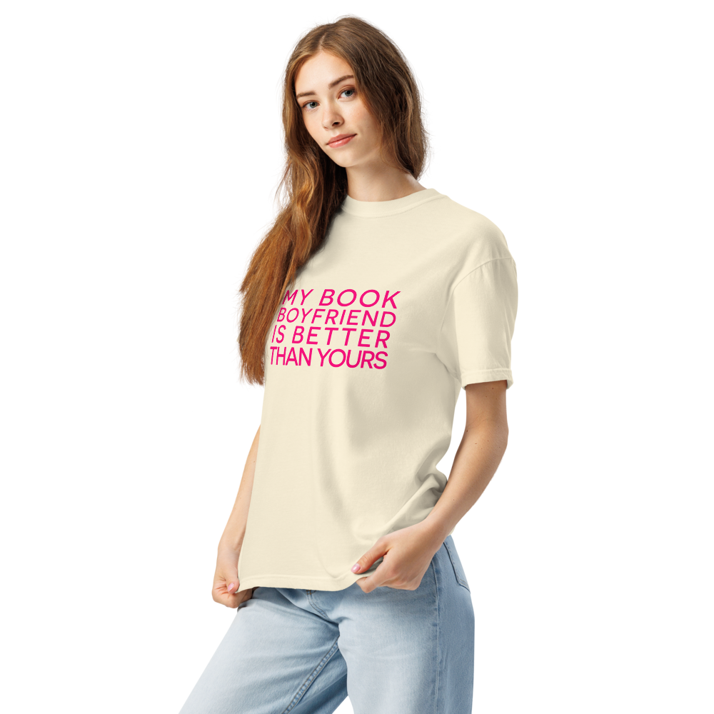 My Book Boyfriend | Comfort Colors 1717 | Adult Ringspun Cotton Tee
