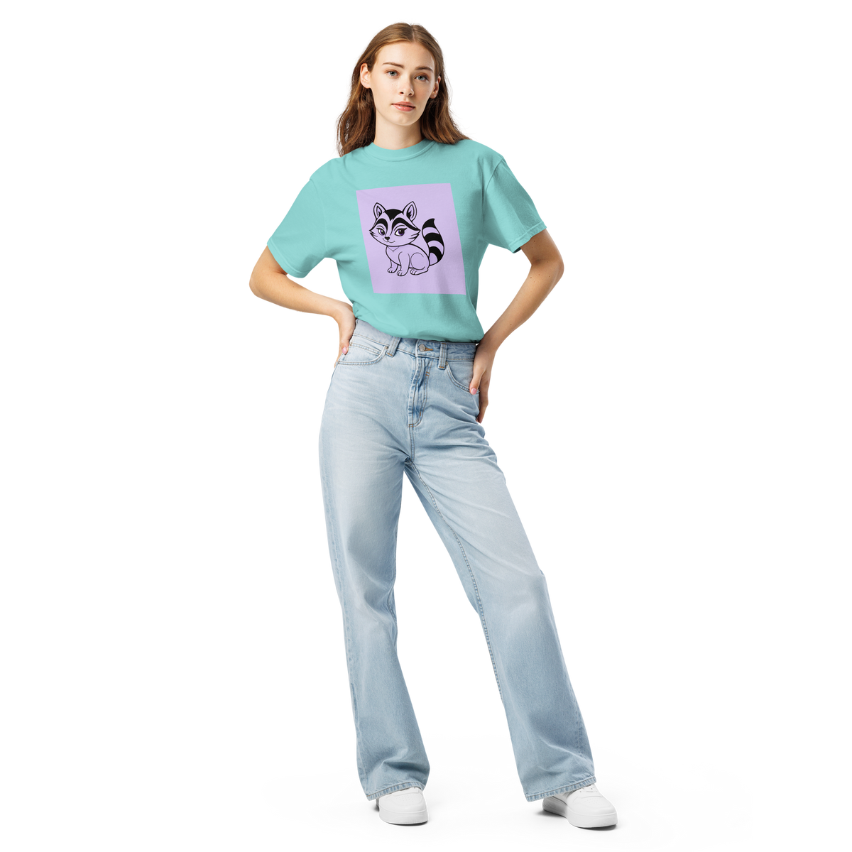 Tilly Page Color Block | Comfort Colors 1717 | Adult Ringspun Cotton Tee