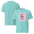 Book Bunny Color Block | Comfort Colors 1717 | Adult Ringspun Cotton Tee