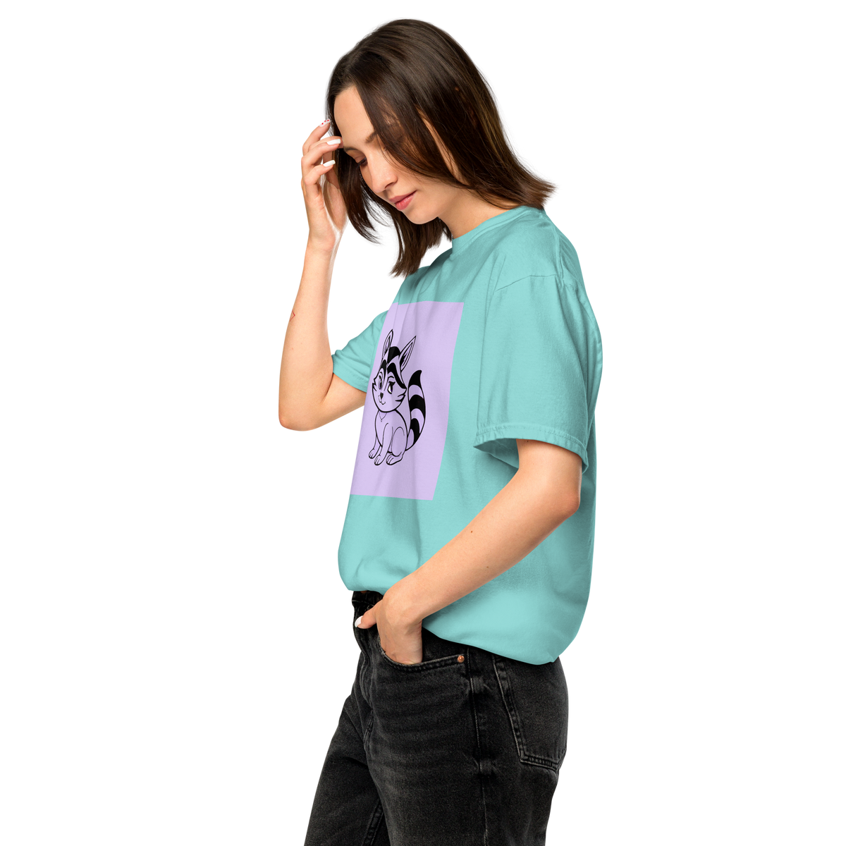 Tilly Page Color Block | Comfort Colors 1717 | Adult Ringspun Cotton Tee