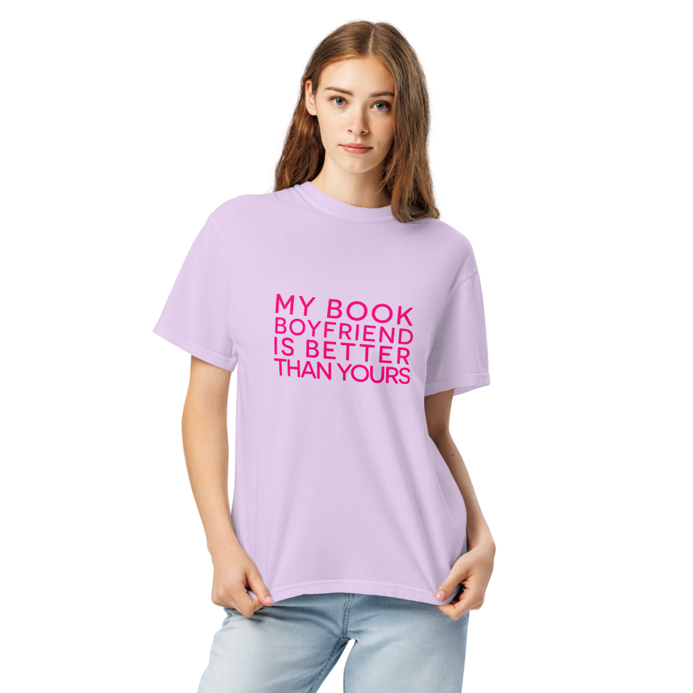 My Book Boyfriend | Comfort Colors 1717 | Adult Ringspun Cotton Tee