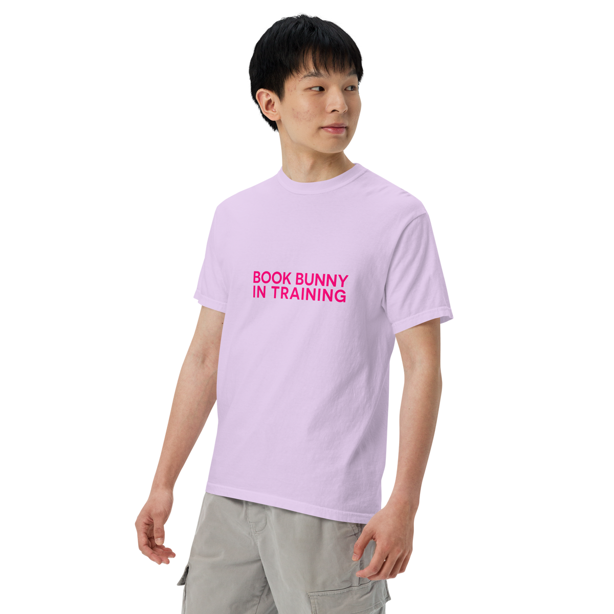 Book Bunny In Training | Comfort Colors 1717 | Adult Ringspun Cotton Tee