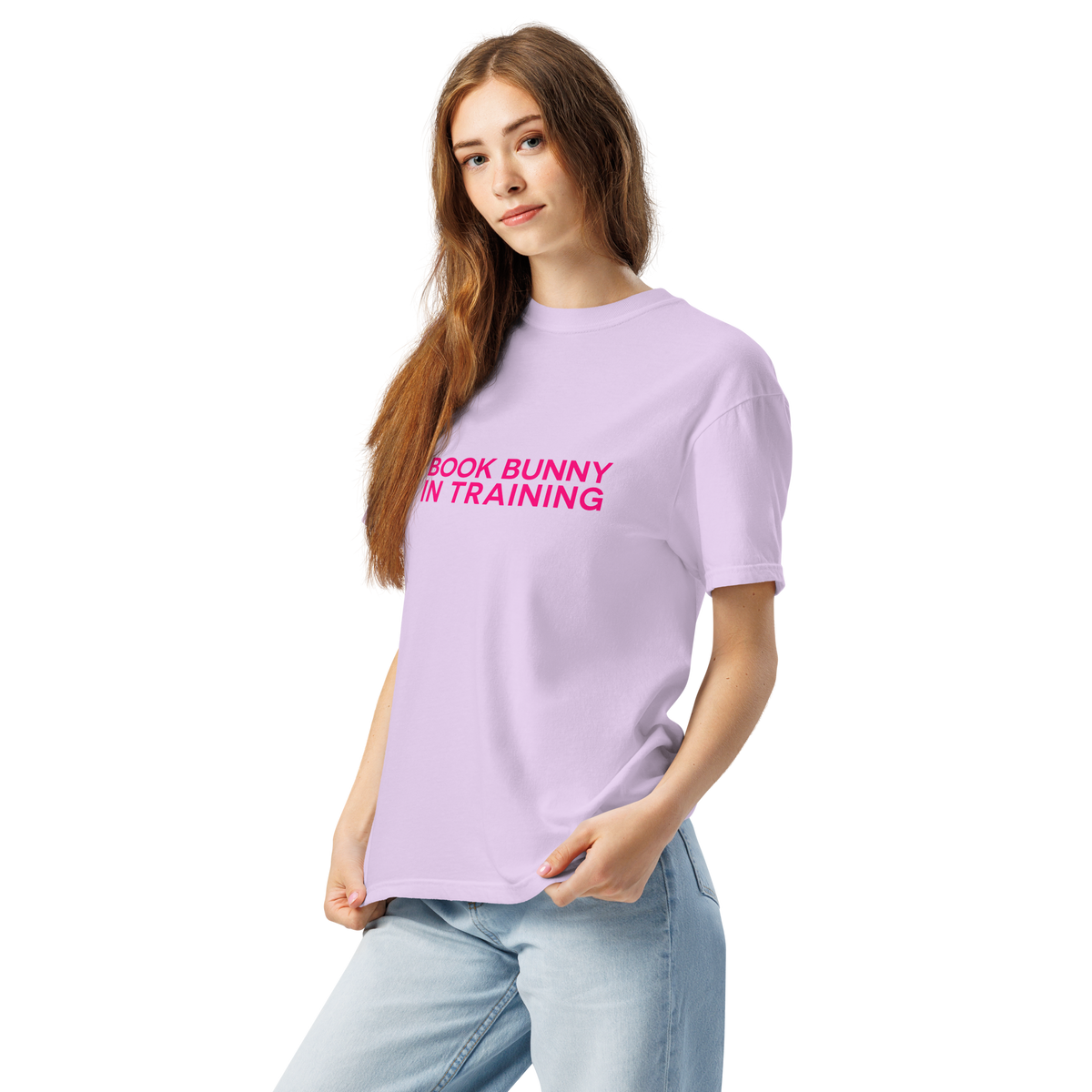 Book Bunny In Training | Comfort Colors 1717 | Adult Ringspun Cotton Tee